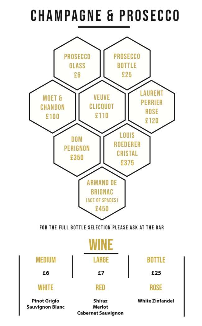 vudu york drinks menu spirits